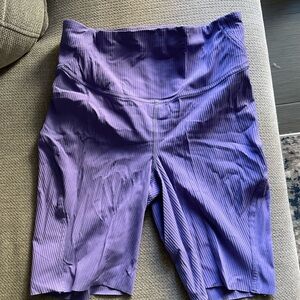 lululemon athletica Purple Bike Shorts